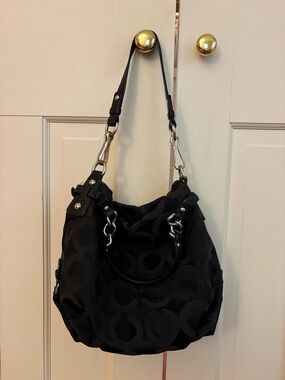 Coach hobo bag in black